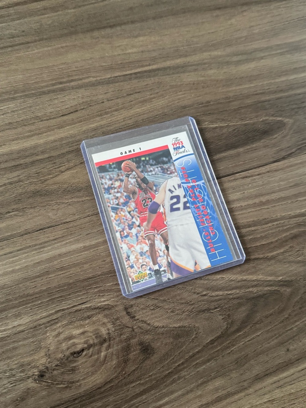 Michael Jordan 1993 NBA Finals Basketball Card